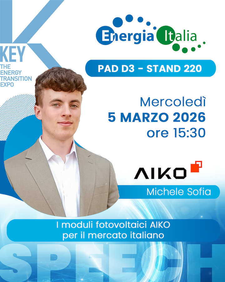 Aiko: I moduli fotovoltaici AIKO per il mercato italiano