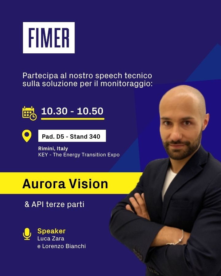 Monitora il tuo impianto con Aurora Vision