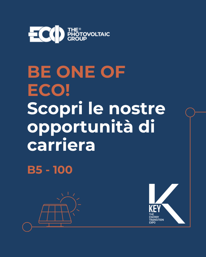 Be one of ECO! Scopri le nostre opportunità di carriera