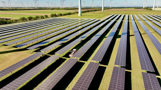 Large Scale Utility Solar Parks