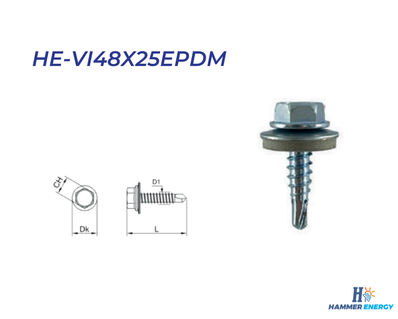 Vite autoperforante in acciaio inox
