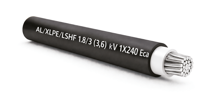 AL/XLPE/LSHF 1,8/3 kV
